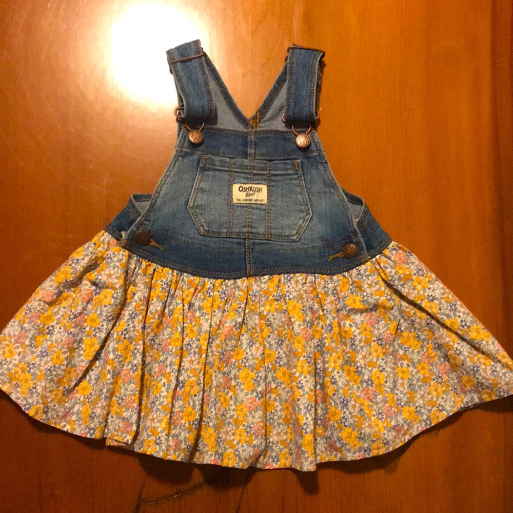 Oshkosh denim overall dress